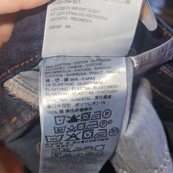 Levi's Slight Curve Modern Rise Skinny Jeans - Picture 6 of 13